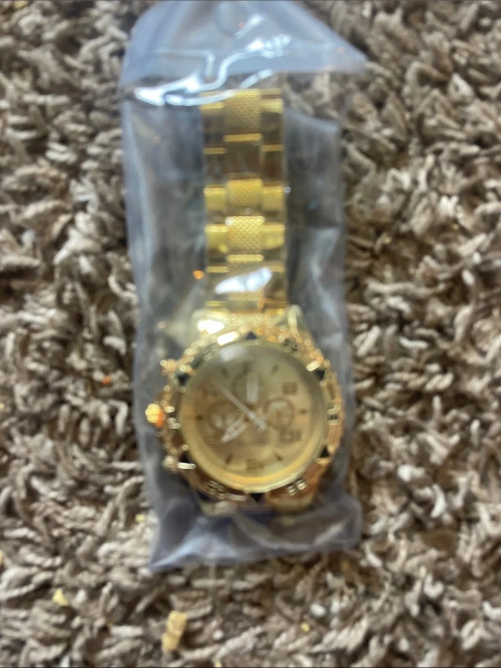 Mixed Lot of Men's Analog Wrist Watches - Gold & Silver Tones